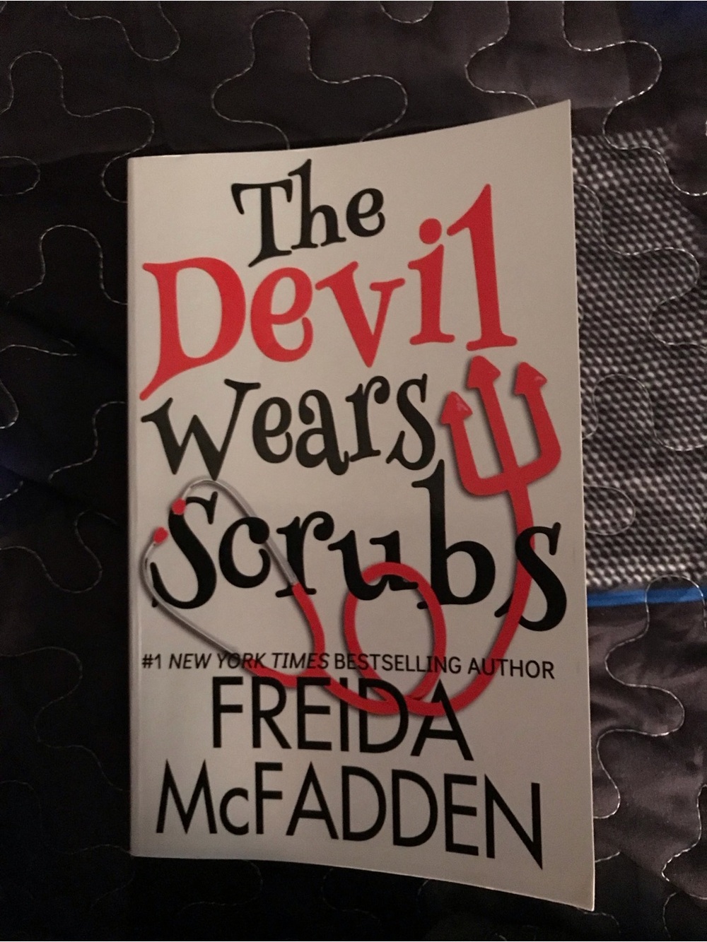 The Devil Wears Scrub- paperback by McFadden